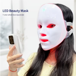 MASQUE LED VISAGE LUMINOTHERAPIE 7 COULEURS – Image 5