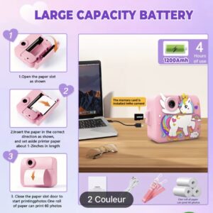 📷 Caméra Instantanée Enfant LOVCLIKS 1080P – Cadeau Créatif 3-13 Ans – Image 7
