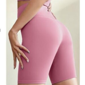 💗✨ Ensemble Sport Sculptant Rose – Haut Ajusté & Short Élégant, Premium et confortable Taille M, L, XL, 2XL, 3XL – Image 3