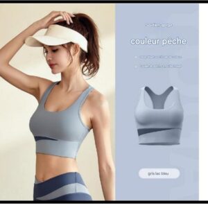 Ensemble Sport Femme 3 Pièces Bleu Élégance – Confort, Maintien & Performance 🔥💙Premium Taille  M, L, XL, 2XL, – Image 4