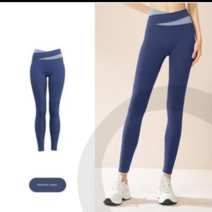 Ensemble Sport Femme 3 Pièces Bleu Élégance – Confort, Maintien & Performance 🔥💙Premium Taille  M, L, XL, 2XL, – Image 3
