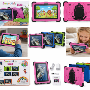 Tablette Enfant SmartKids C13 – 7 pouces HD, 8GB+256GB, 5G Dual SIM avec coque antichoc