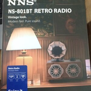 Radio Vintage Bluetooth Multifonction – Style Rétro & Son Moderne – Image 5